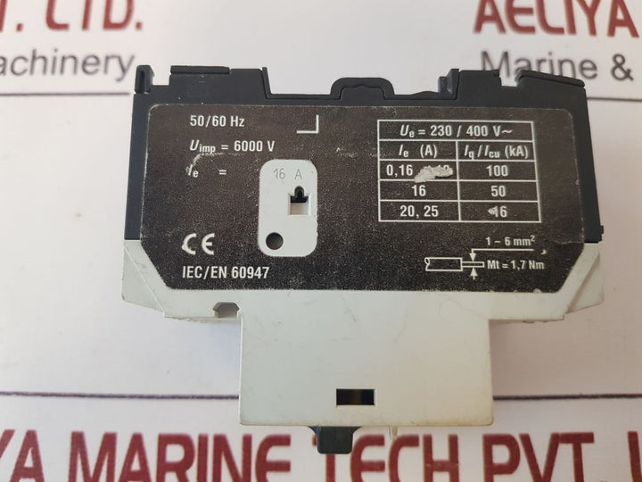Moeller Pkzm0-16 Manual Motor Starter 230400V~