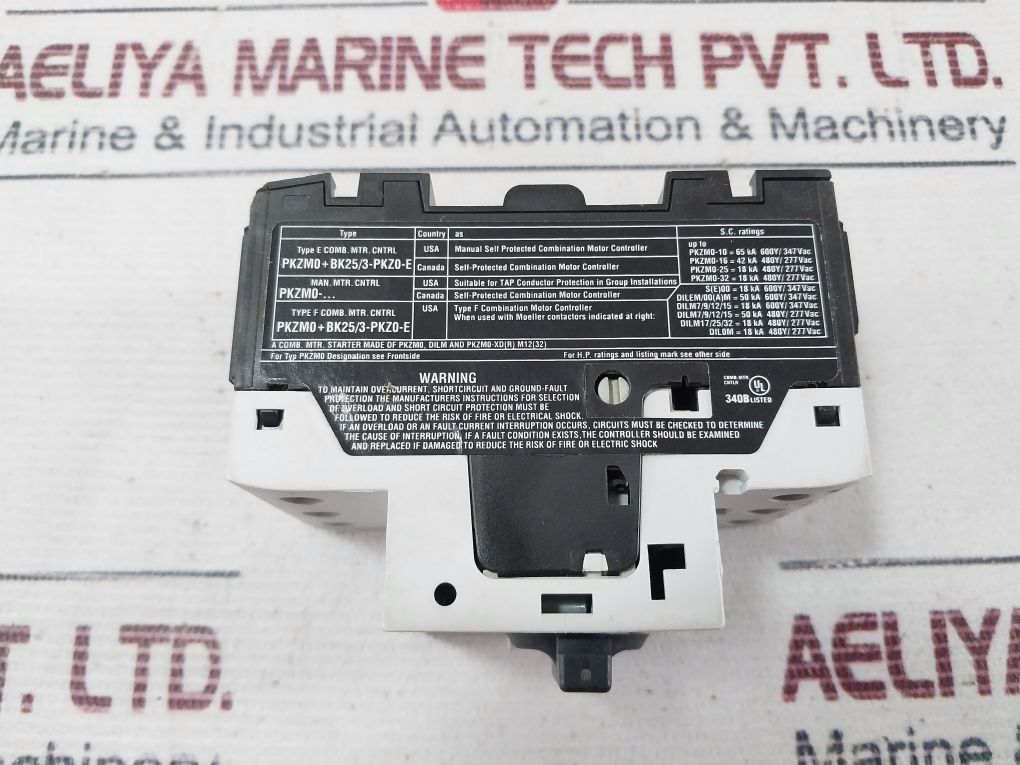 Moeller Pkzm0-4 Motor-protective Circuit-breaker 50Hz