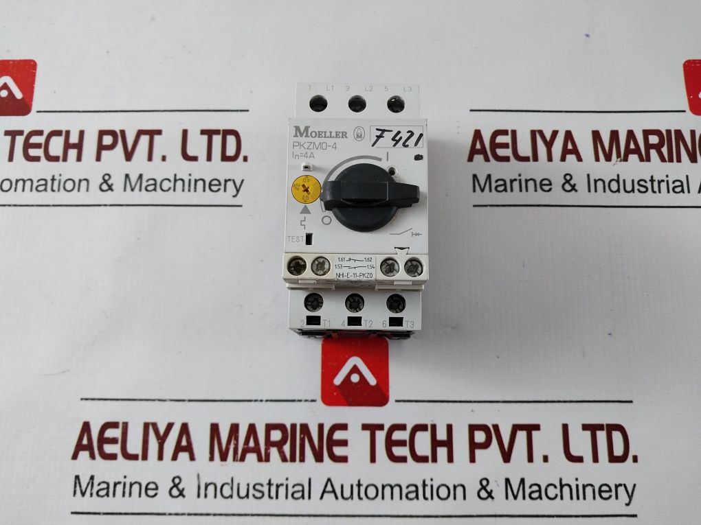 Moeller Pkzm0-4 2.5-4.0 Manual Motor Starter 4000V