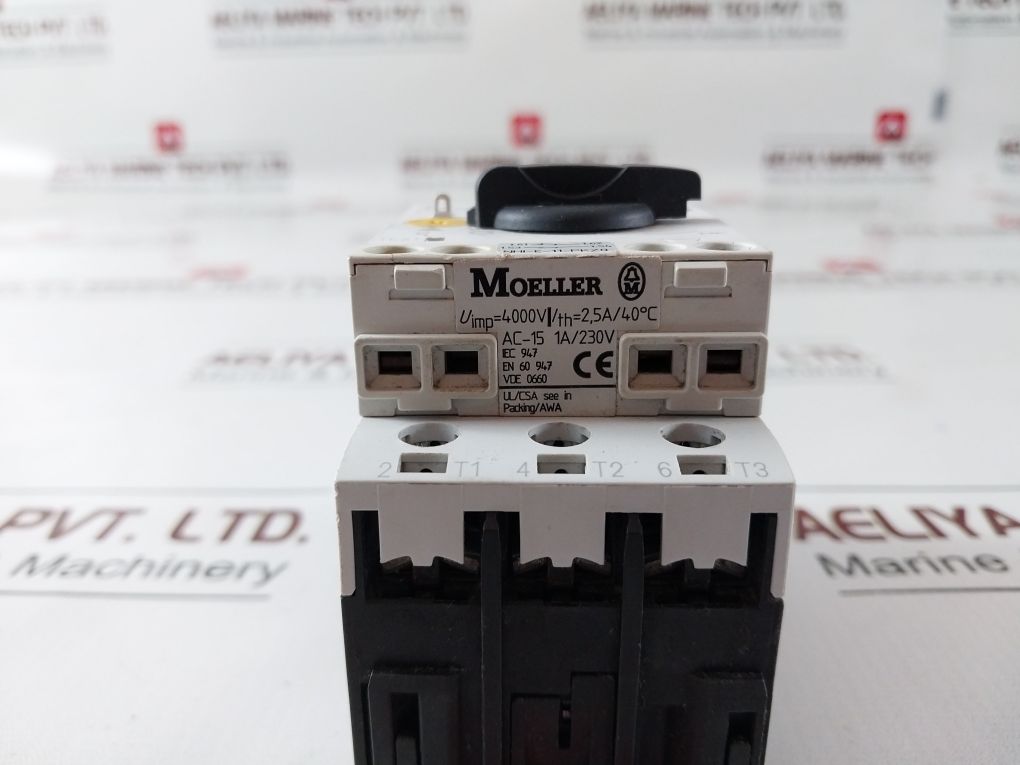 Moeller Pkzm0-4 2.5-4.0 Manual Motor Starter 4000V