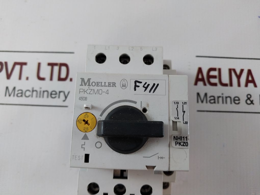 Moeller Pkzm0-4 Manual Motor Starter 2.5-4.0 6000 V