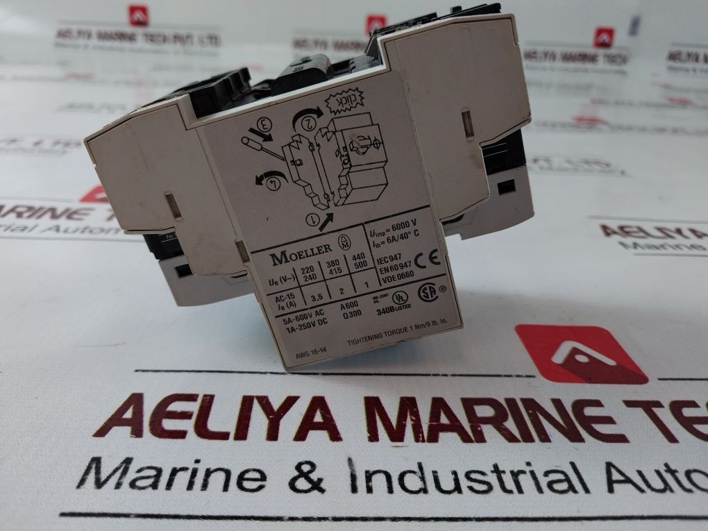 Moeller Pkzm0-4 Manual Motor Starter 2.5-4.0 6000 V