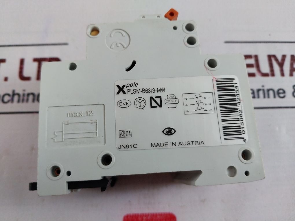 Moeller Plsm-b63/3 Over Current Switch