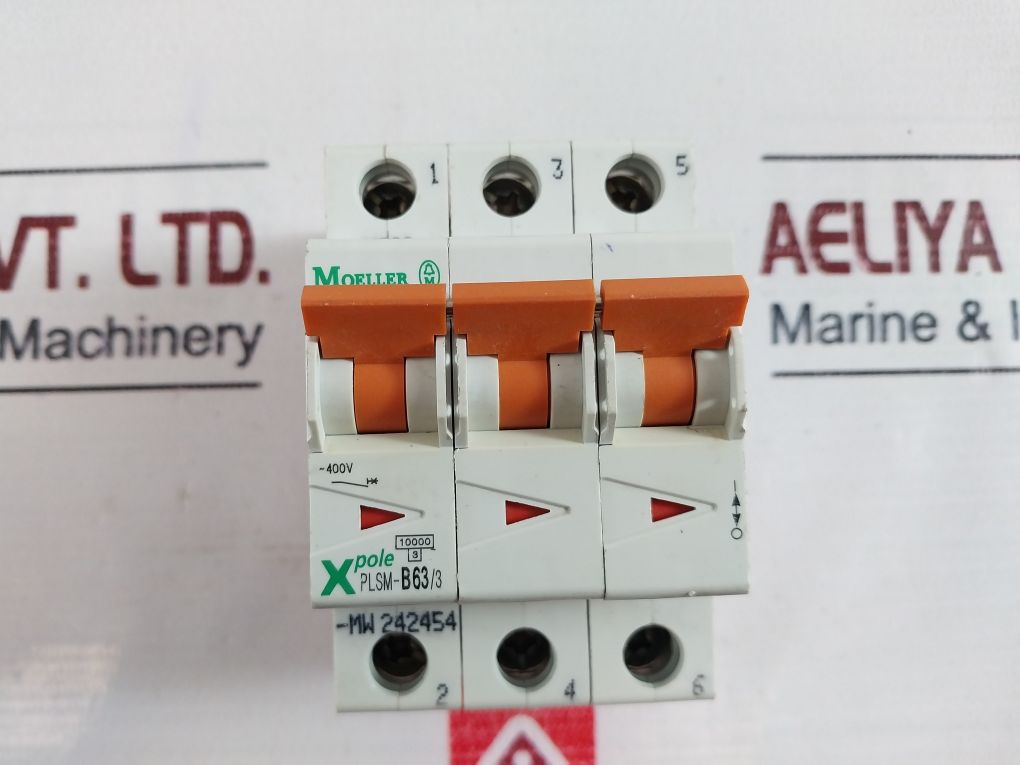 Moeller Plsm-b63/3 Over Current Switch
