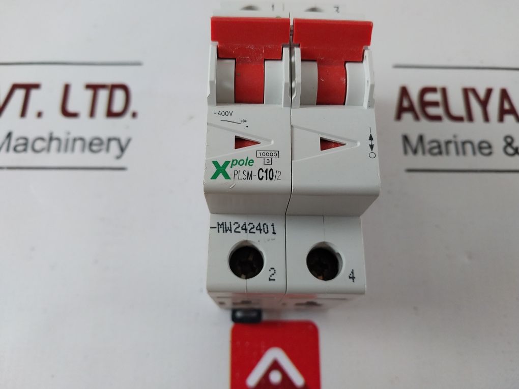 Moeller Plsm-c10/2-mw Circuit Breaker