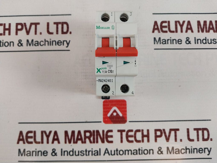 Moeller Plsm-c10/2-mw Miniature Circuit Breaker