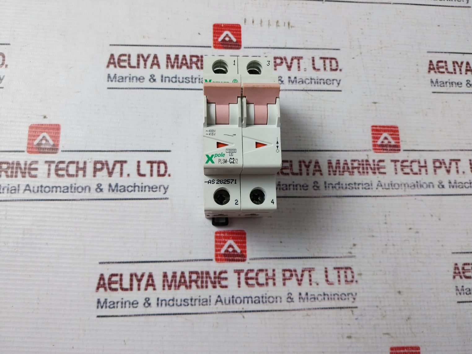 Moeller Plsm-c2/2 Circuit Breaker ~415V 50/60 Hz