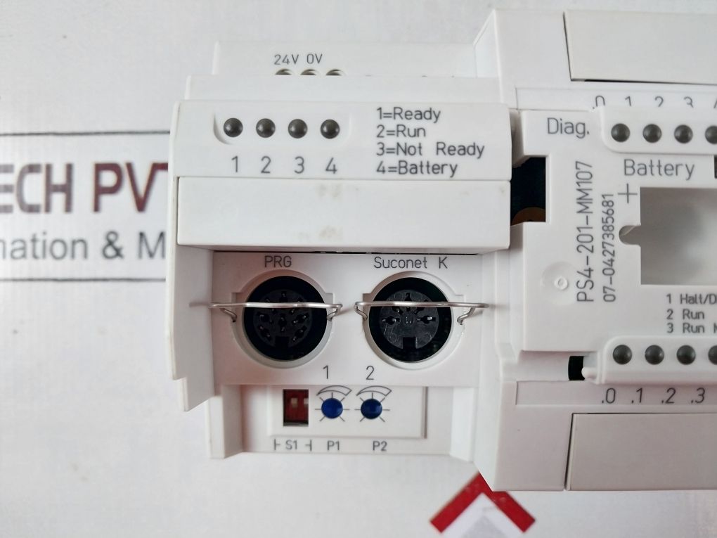 Moeller Ps4-201-mm107 Programmable Logic Controller Ps4-201-mm1