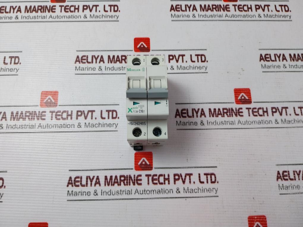 Moeller Xpole Plsm-c16/2-mw Miniature Circuit Breaker
