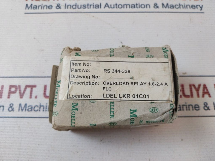 Moeller Z00-2,4 Motor Overload Relay