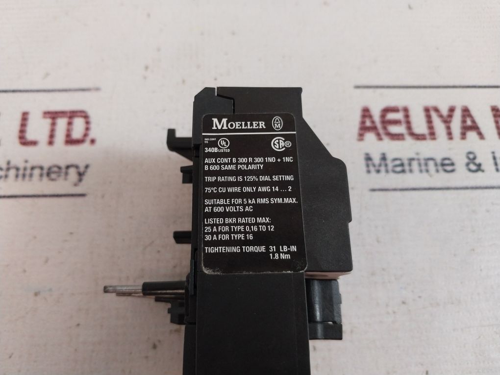 Moeller Z00-6 Motor Overload Relay