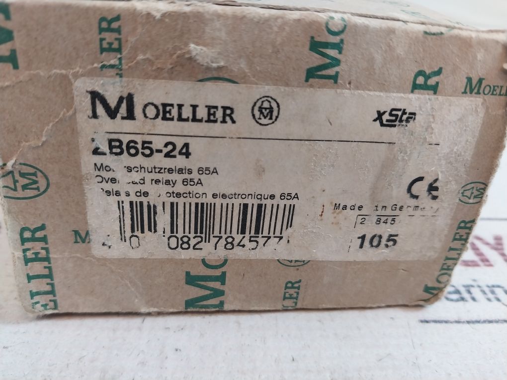 Moeller Zb65-24 Overload Relay 6A 16-24A