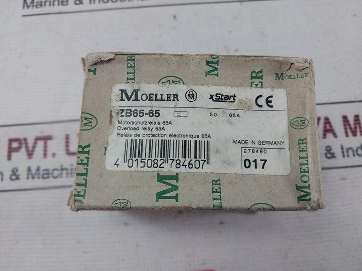 Moeller Zb65-65 Thermal Overload Relay 6000V