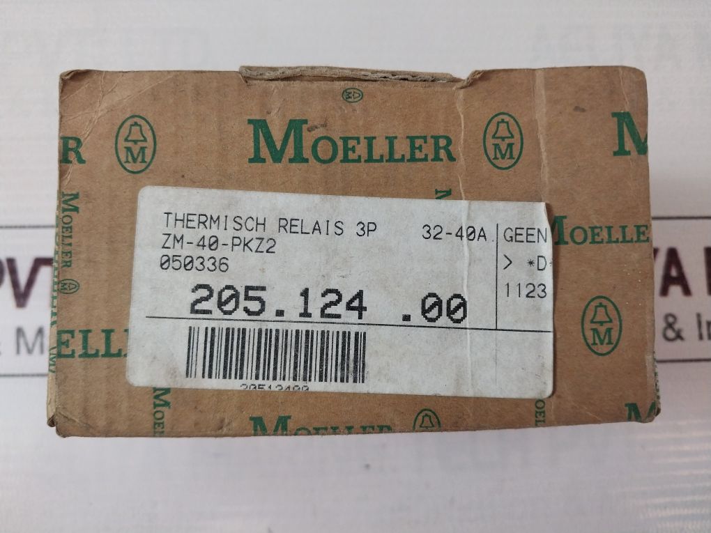 Moeller Zm-40-pkz2 Motor Circuit Breaker