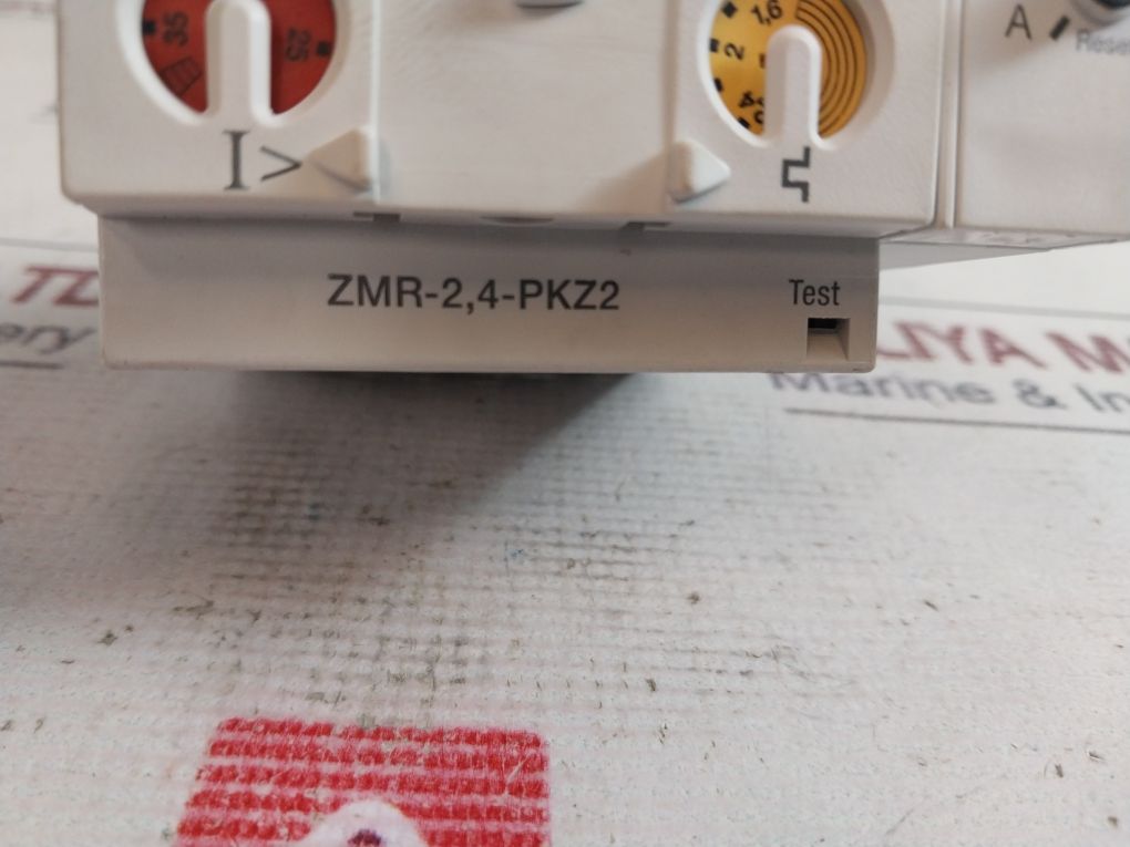 Moeller Zmr-2,4-pkz2 Motor Protective Trip Block With Overload Relay