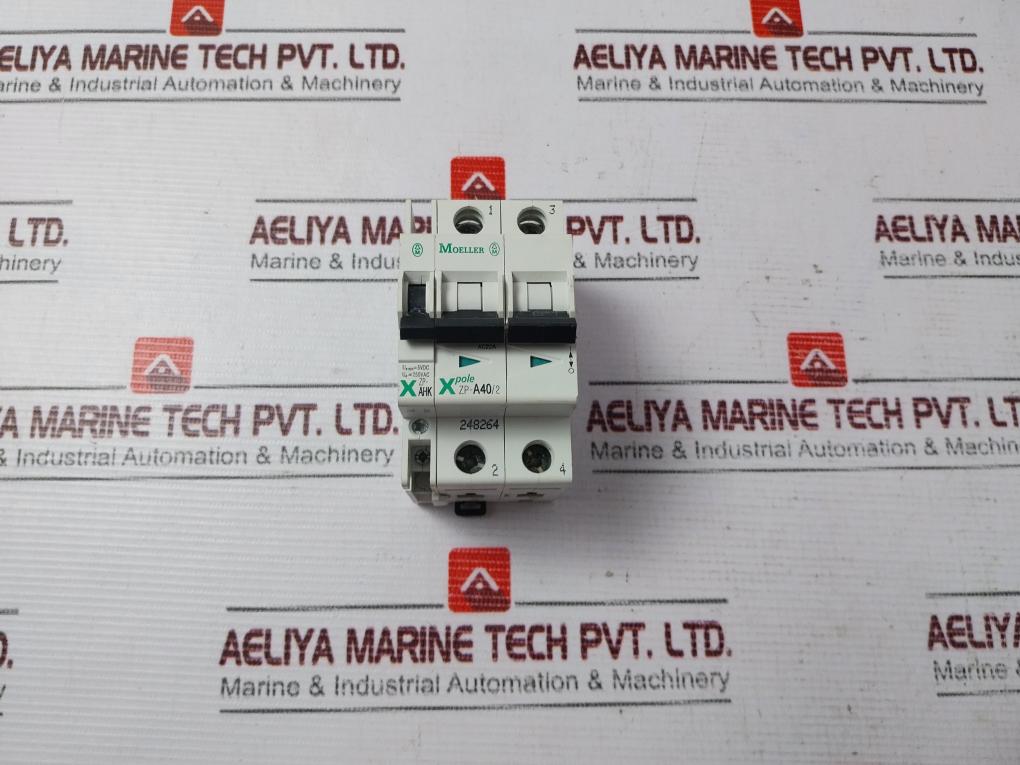 Moeller Zp-a40/2 Electric Off Switch 40A 230/400Vac – Aeliya Marine Tech