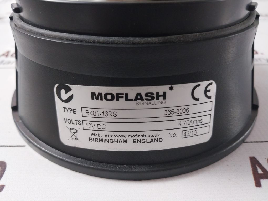 Moflash R401-13Rs Series Rotating Beacon
