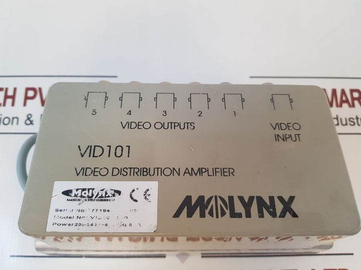 Molynx Vid101 Video Distribution Amplifier
