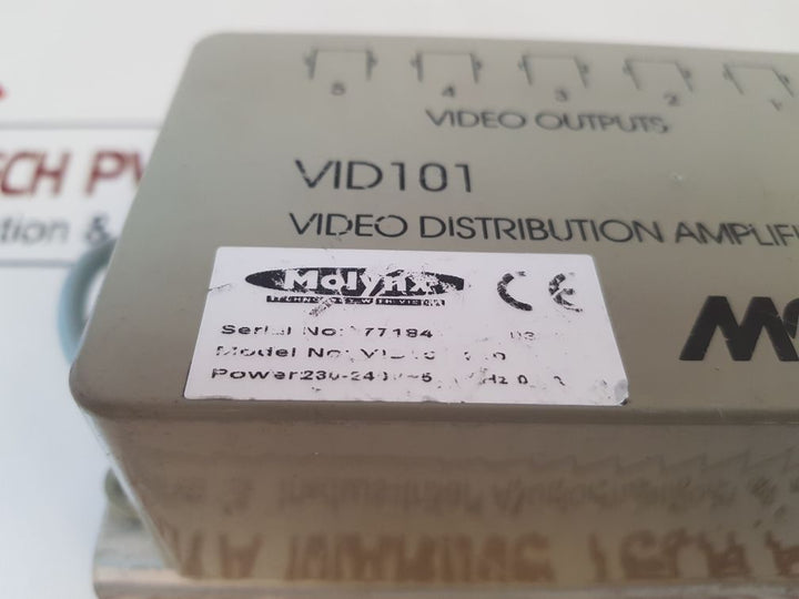 Molynx Vid101 Video Distribution Amplifier
