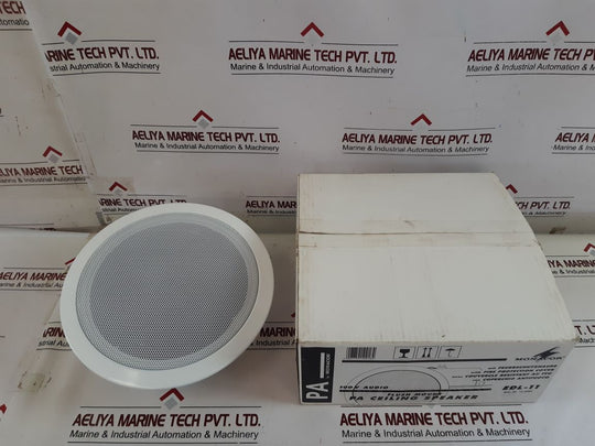 Monacor Edl-11 Flush Mount Pa Ceiling Speaker 10W1 Kohm
