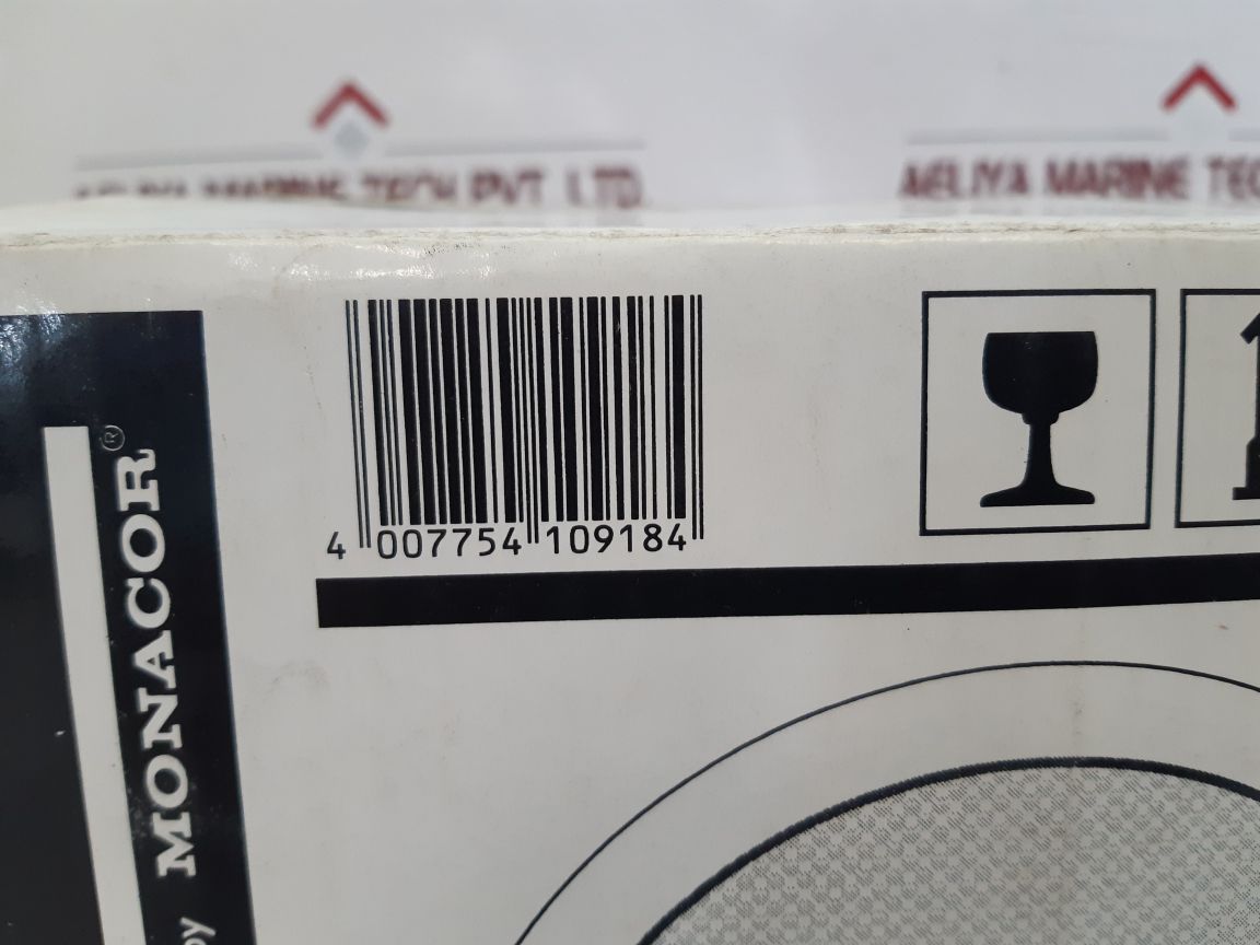 Monacor Edl-11 Flush Mount Pa Ceiling Speaker 10W/1 Kohm