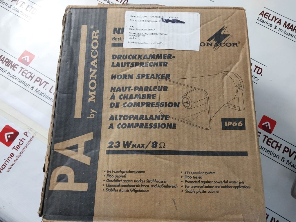 Monacor Nr-33Ks Horn Speaker