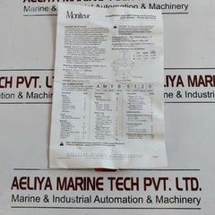 Moniteur Amyb-5120 Mechanical Switch Spdt 15A 125/250Vac