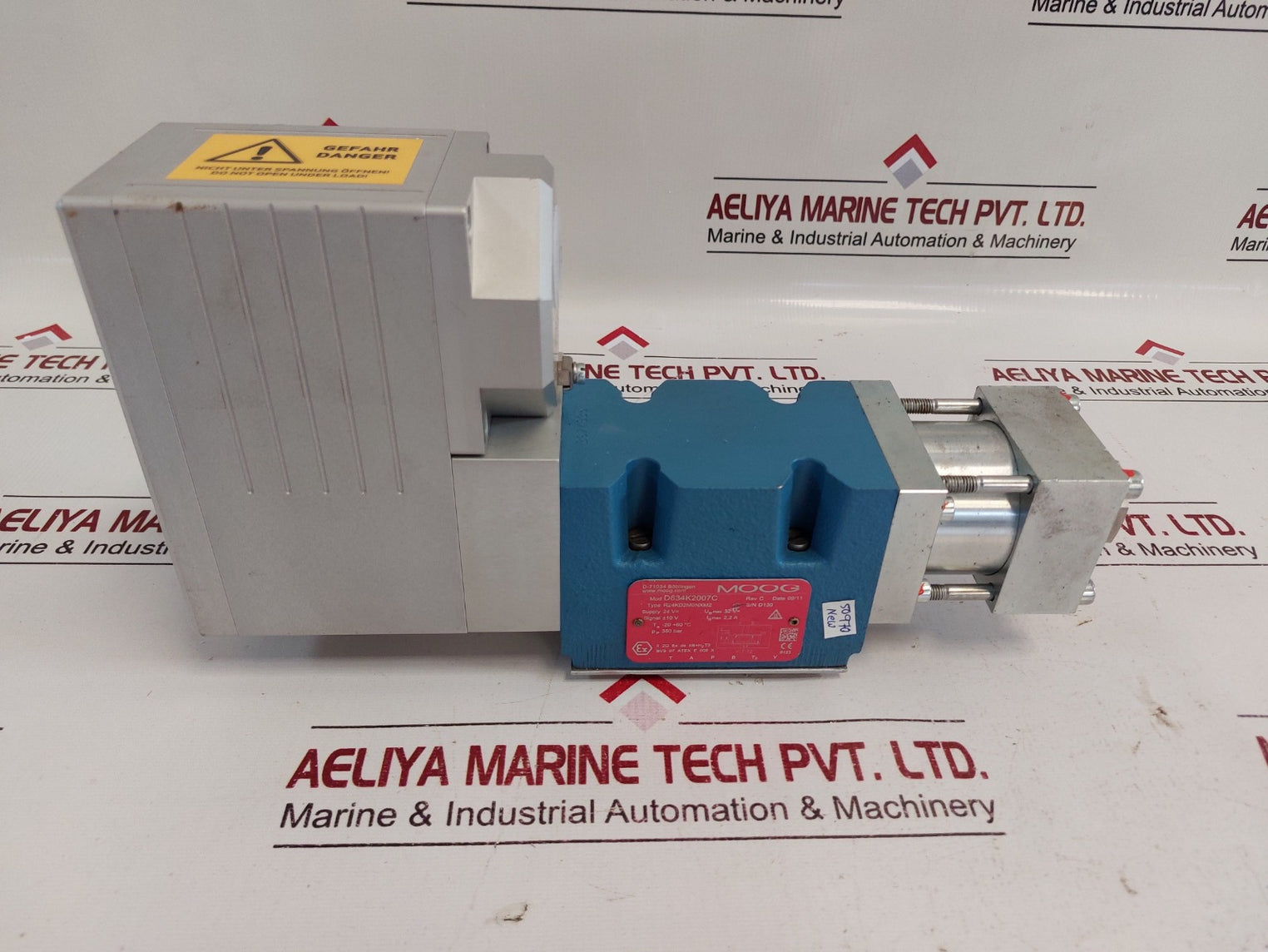 Moog D634K2007C Solenoid Valve R24Kd2M0Nxm2
