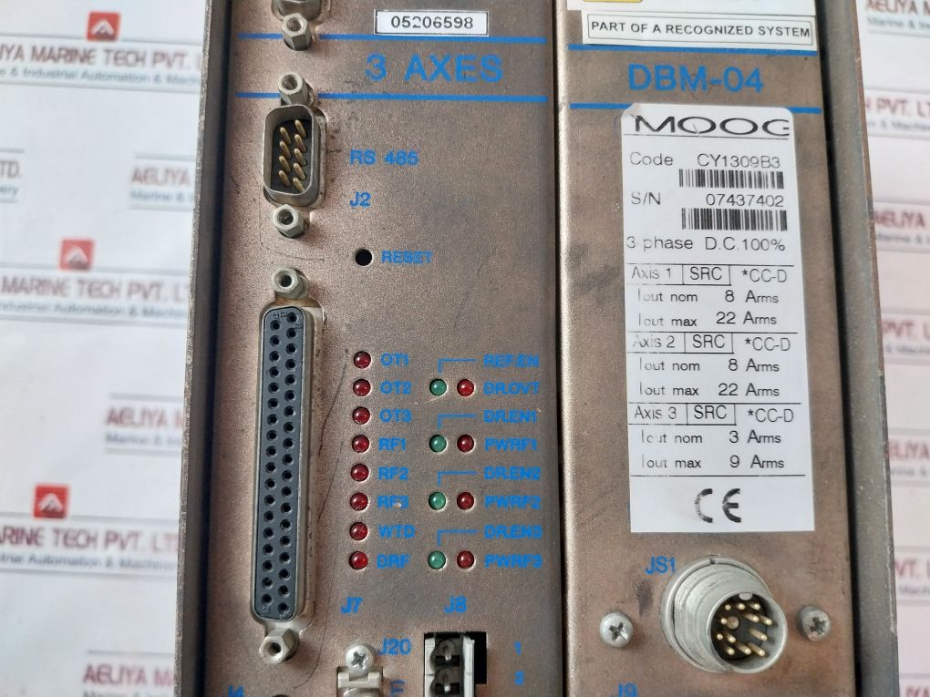 Moog Dbm-04 Power Supply 3Phase 400V