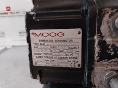 Moog Fas W-2-p8-040-17-17-22 Brushless Servomotor