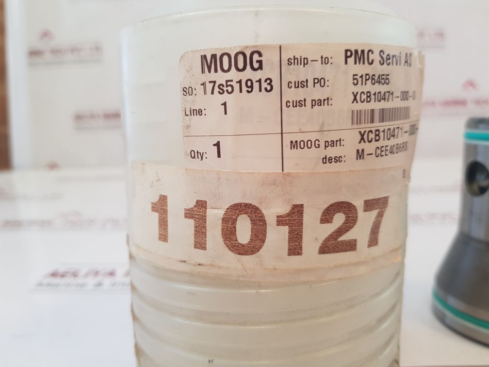 Moog M-cee40B6Rs Check Valve Xcb10471-000-00