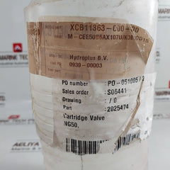 Moog Xcb11363-000-00 Cartridge Valve
