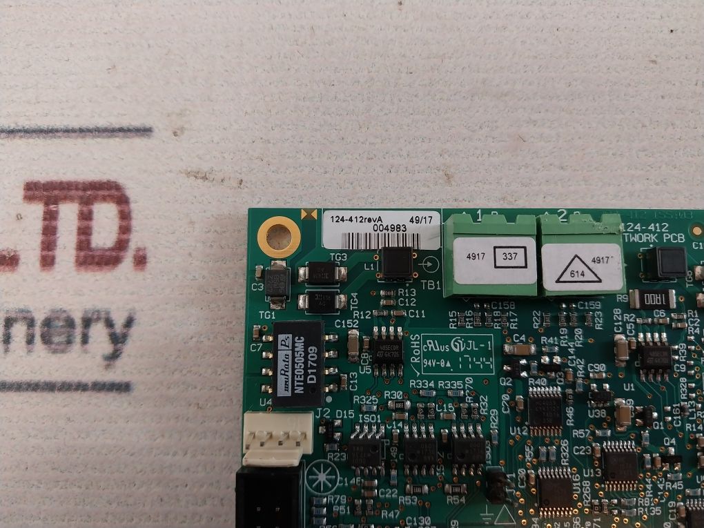 Morley 124-412 Network Pcb