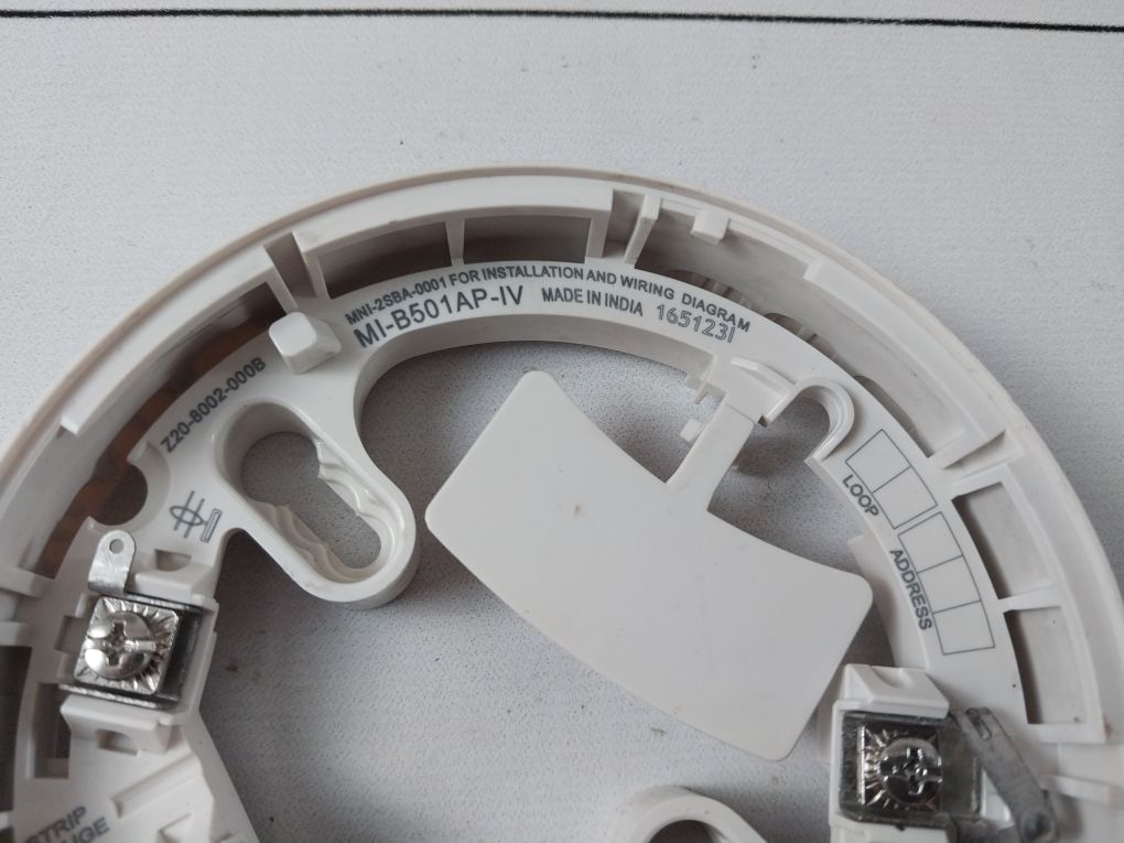 Lot of 2x Morley Ias Mi-b501Ap-iv Addressable Detector Base