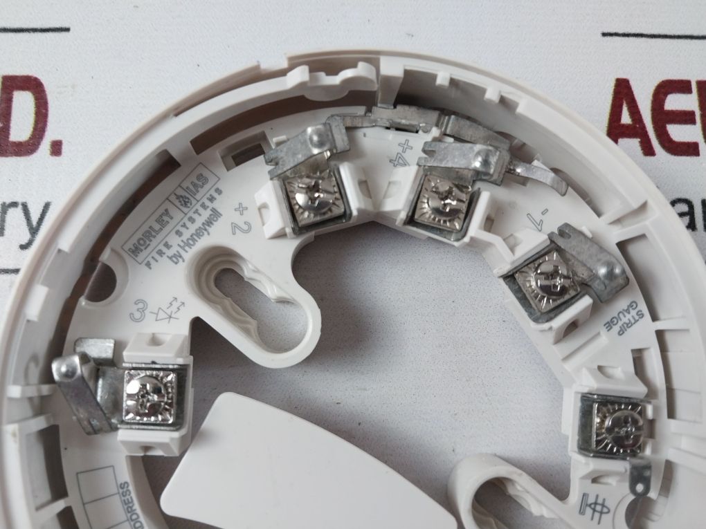 Lot of 2x Morley Ias Mi-b501Ap-iv Addressable Detector Base