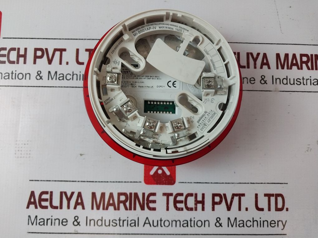Morley Ias Mi-wst-pr-n Wall Mounted Sounder With Mi-b501Ap-iv Base