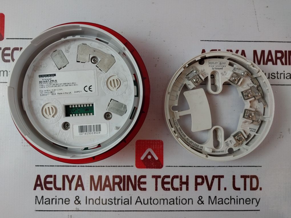Morley Ias Mi-wst-pr-n Wall Mounted Sounder With Mi-b501Ap-iv Base