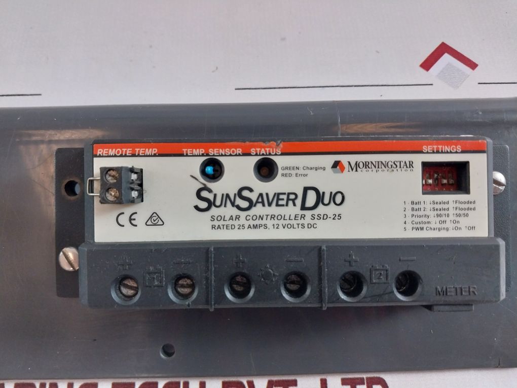 Morningstar Sunsaver Duo Ssd-25 Solar Controller