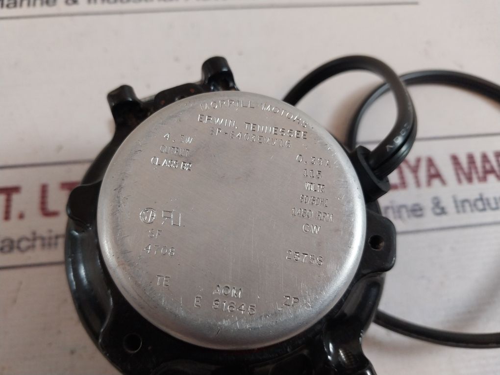 Morrill Motors Sp-b403Emv16 Fan Motor 4.3W
