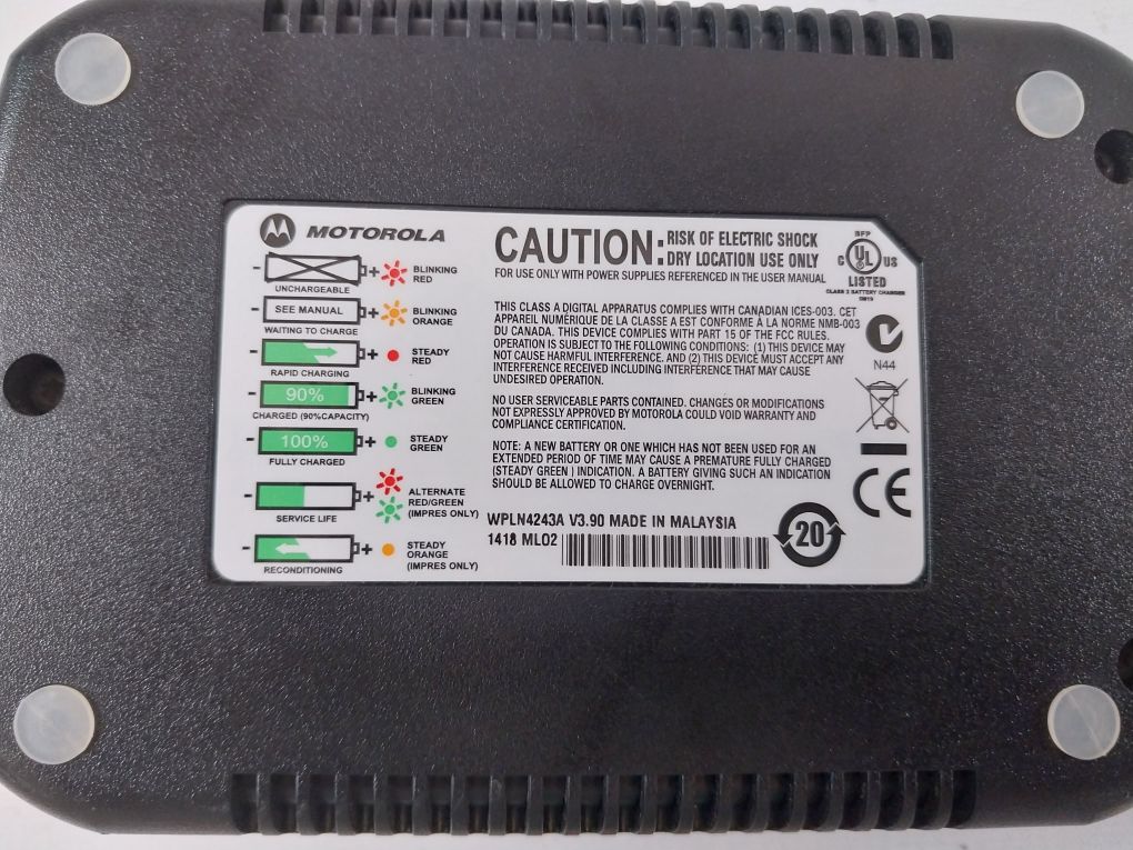 Motorola Wpln4243A Impres Adaptive Charger