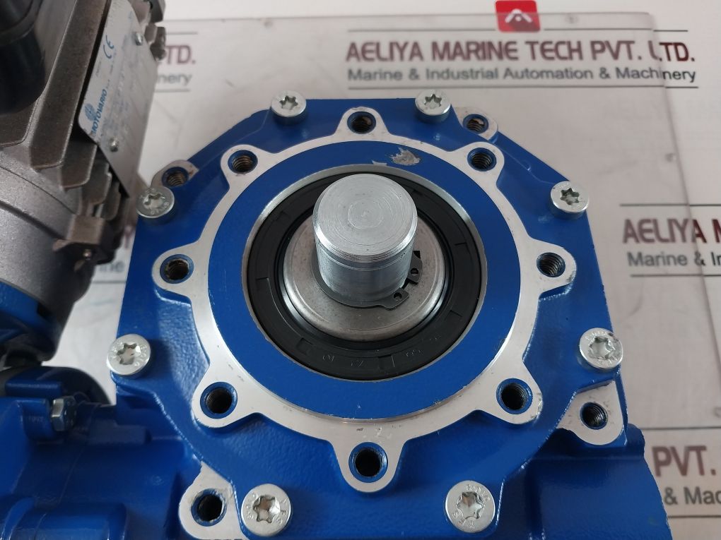 Motovario S71B4 Motor With Sw 075 / Sw 040 Gear Reducer