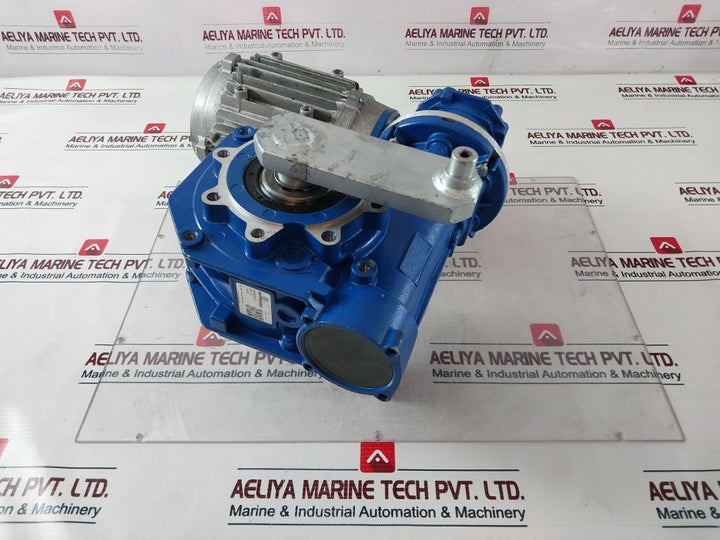 Motovario S71B4 Motor With Sw 075 / Sw 040 Gear Reducer