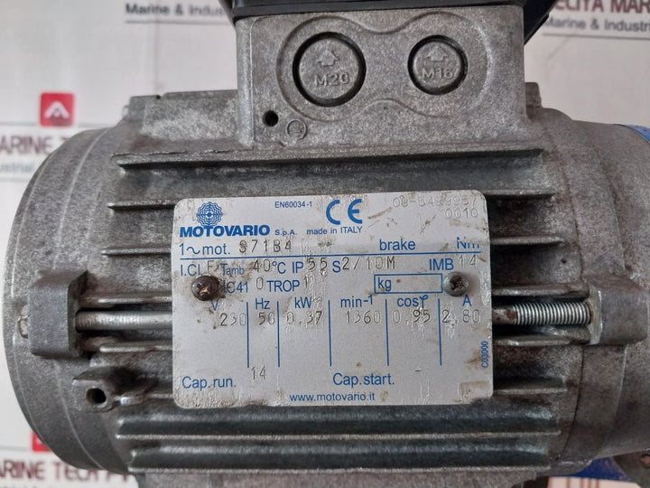 Motovario S71B4 Motors With Spaggiari Trasmissioni 000005712697
