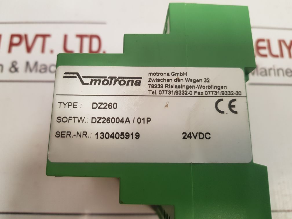 Motrona Dz260 Universal Monitors For Speed