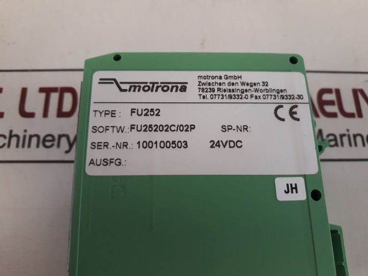Motrona Fu252 Frequency Converter