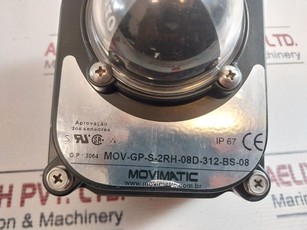 Movimatic Mov-gp-s-2Rh-08D-312-bs-08 Discrete Valve Controller 24Vdc