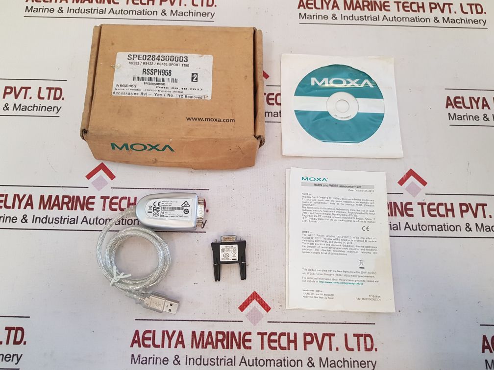 Moxa Uport 1150 Usb-to-serial Converter Set Rs-232/422/485 – Aeliya ...