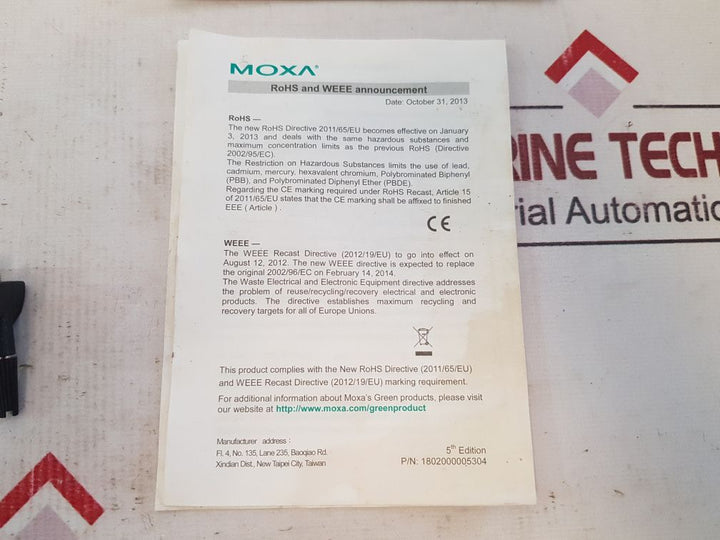 Moxa Uport 1150 Usb-to-serial Converter Set Rs-232/422/485