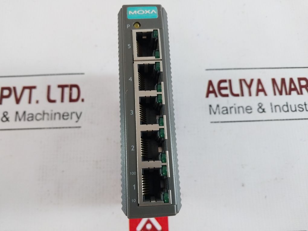 Moxa Eds-205 5-port Ethernet Switch 3093015000024 Rev.: 2.1.2