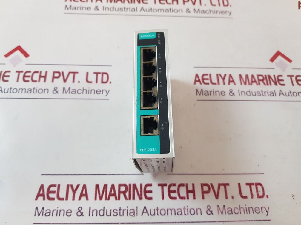 Moxa Eds-205A Industrial Ethernet Switch 3093001000111/406197A